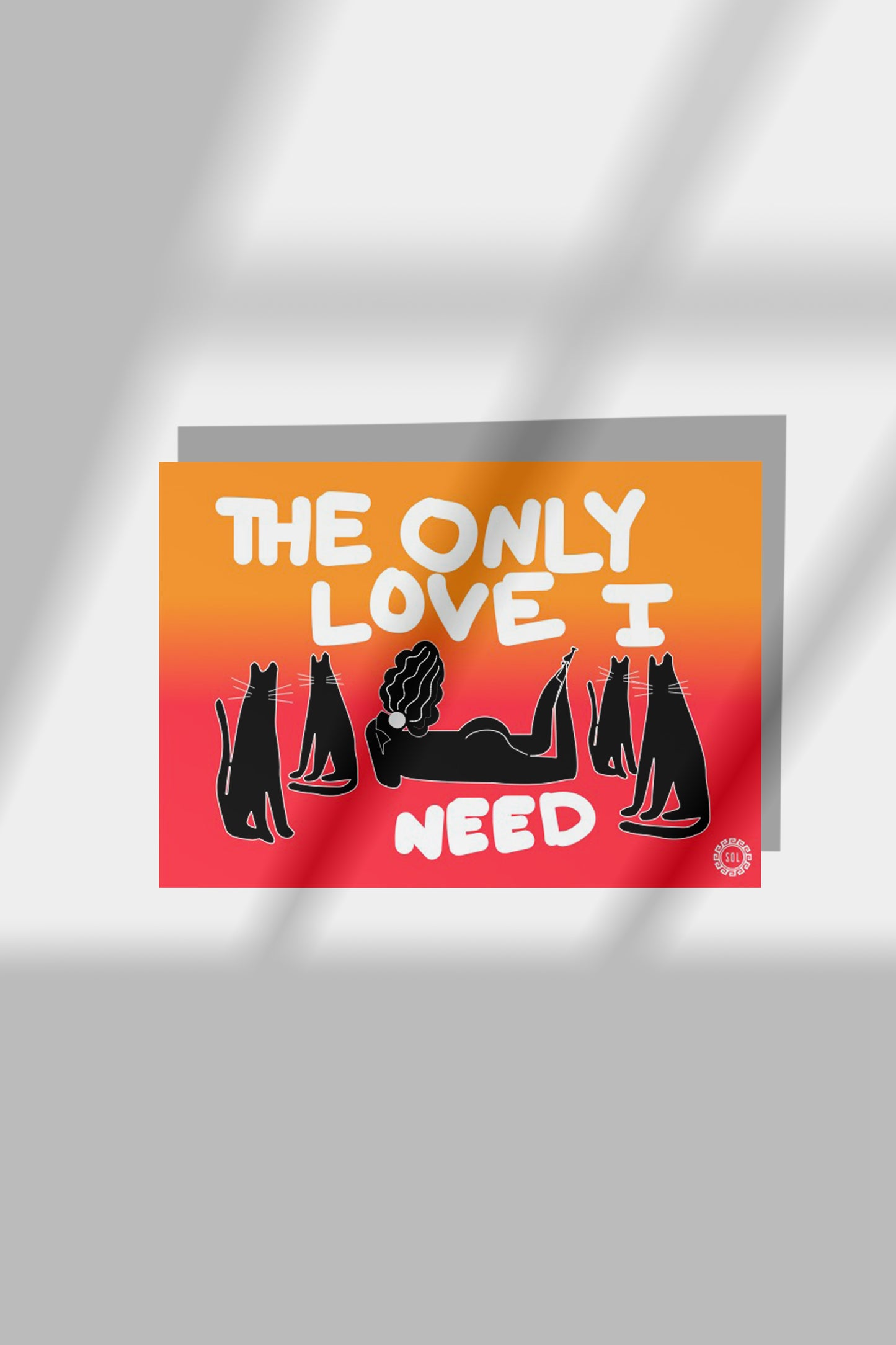 The Only Love I Need Post Card