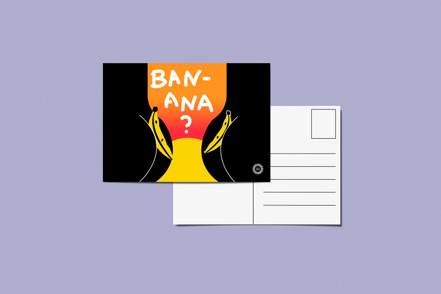 Banana Post Card